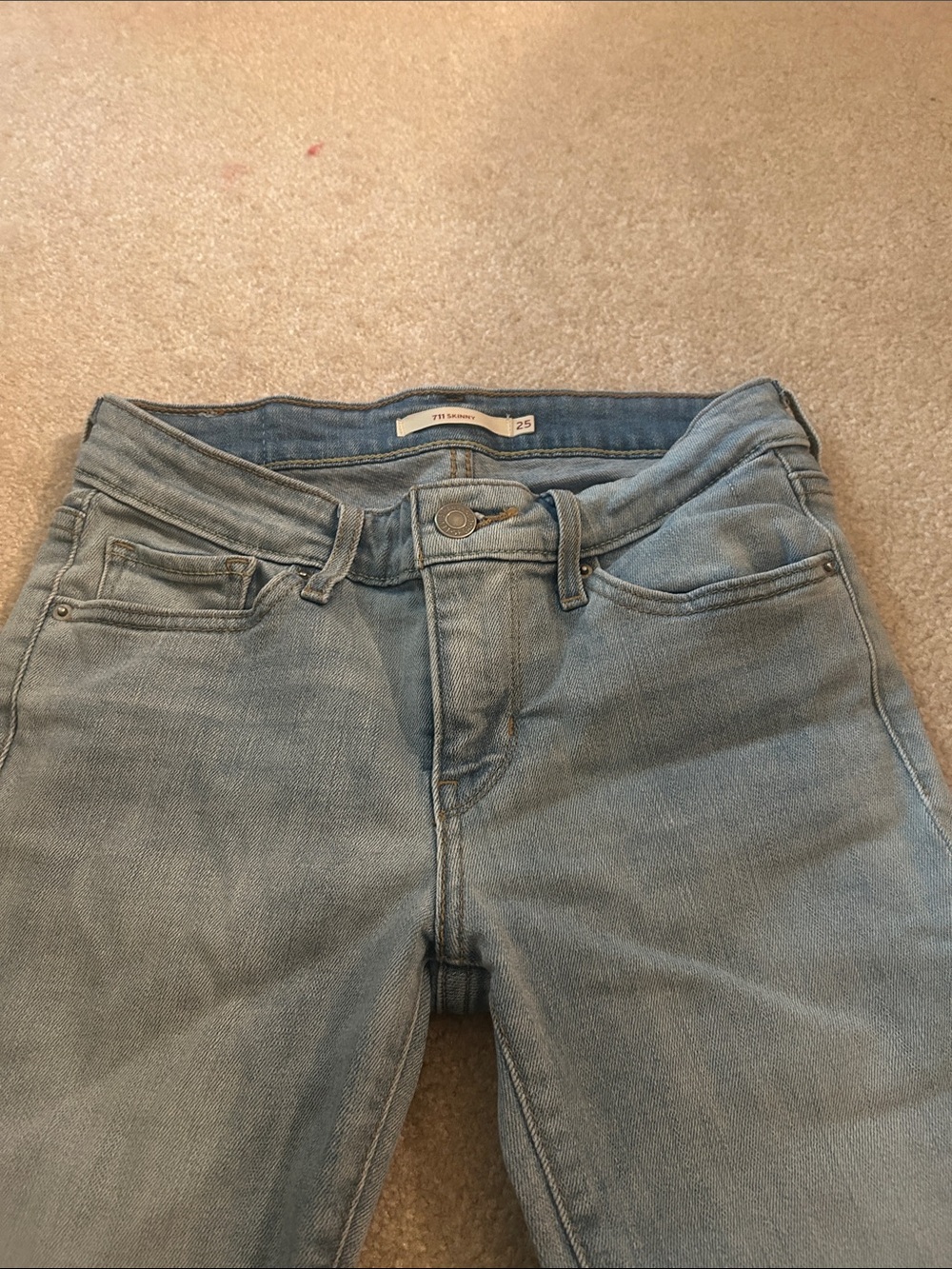 Levi’s Light Blue Skinny Jeans